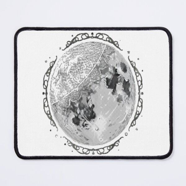 Item preview, Gothic Lace Moon – Dark Fantasy Celestial Design designed and sold by Midnight Veil Designs.