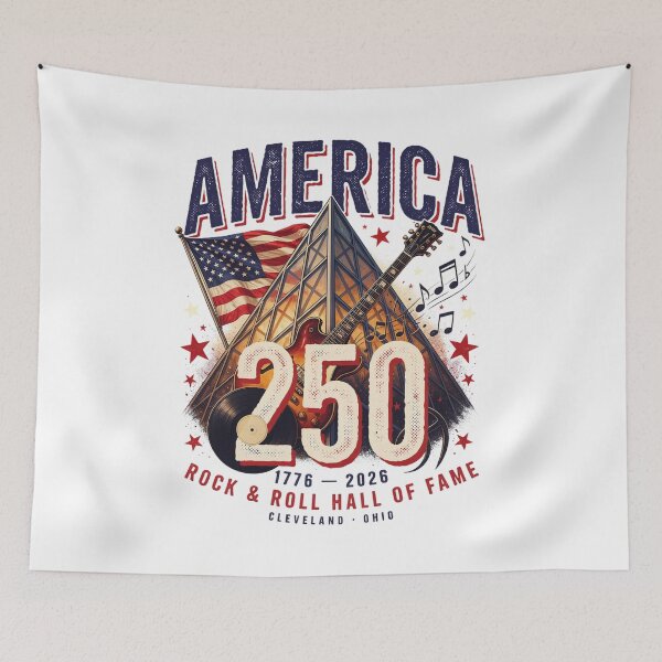 Item preview, America 250 Rock and Roll Hall of Fame Cleveland Ohio Vintage Shirt v5 designed and sold by DarylWelsh2024.