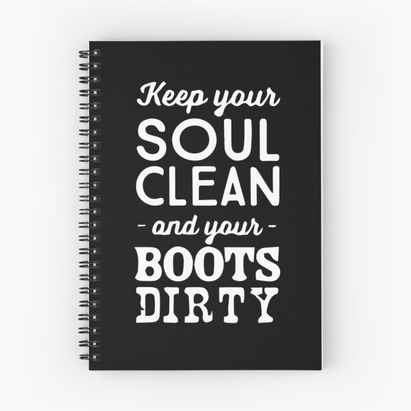 Item preview, Keep Your Soul Clean And Your Boots Dirty Relaxed Fit  designed and sold by Emberodonnell.
