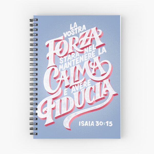 Item preview, La vostra forza - Isaia 30:15 | Versetto Biblico | JW designed and sold by Whim & Verse Studio.
