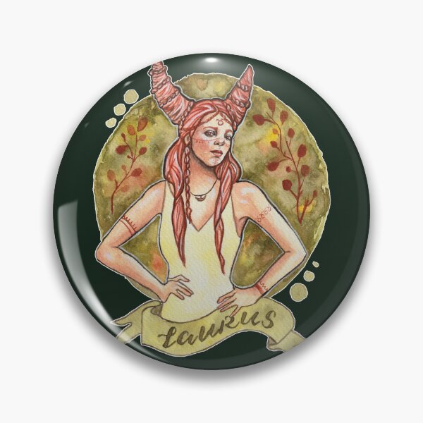 Item preview, Taurus Zodiac Sign Celestial Earth Element Magic Art designed and sold by esmavart.