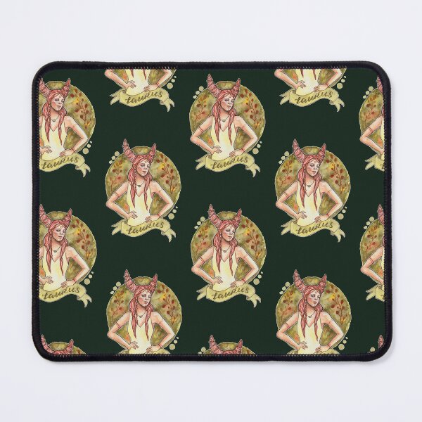 Item preview, Taurus Zodiac Sign Celestial Earth Element Magic Art designed and sold by esmavart.