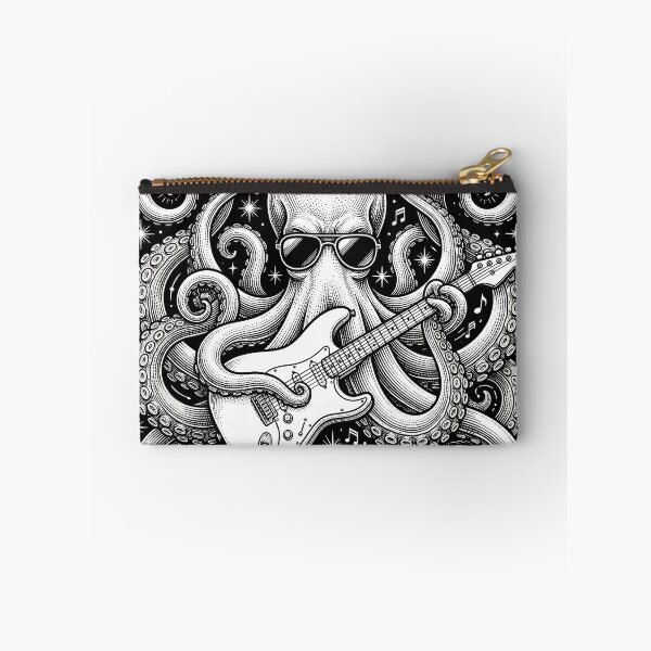 Item preview, Rock And Roll Octopus Guitarist Musician Ocean Lover designed and sold by Doodleoub.