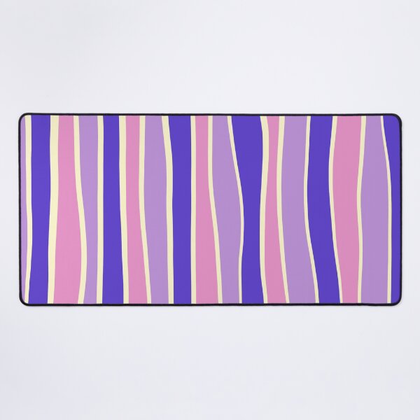 Item preview, Imperfect stripe- Pink, purple and blue designed and sold by Pattern Petals.