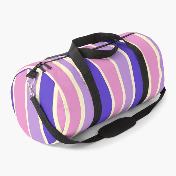Item preview, Imperfect stripe- Pink, purple and blue designed and sold by Pattern Petals.