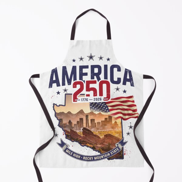 Item preview, America 250 Denver Colorado Mile High Rocky Mountain Shirt v2 designed and sold by DarylWelsh2024.