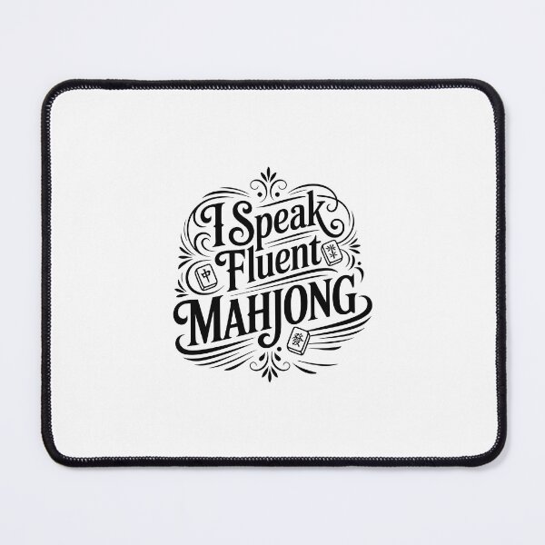Item preview, I Speak Fluent Mahjong designed and sold by designclub.