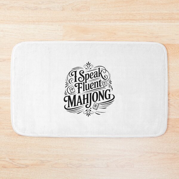 Item preview, I Speak Fluent Mahjong designed and sold by designclub.
