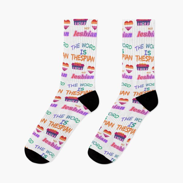 Item preview, Thespian not Lesbian designed and sold by Enby-Gurl.