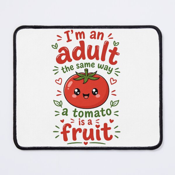 Item preview, Adulting Like a Tomato designed and sold by SecondStarLLC.