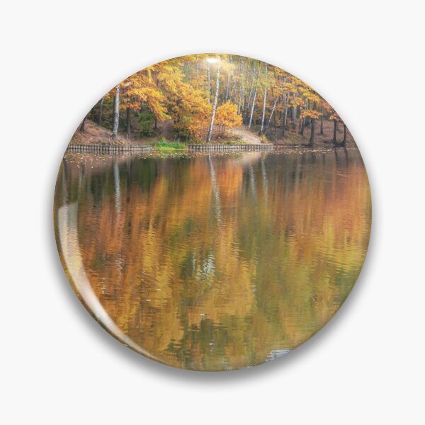Item preview, Golden Reflections of the Autumn Forest designed and sold by MariaAbaza.