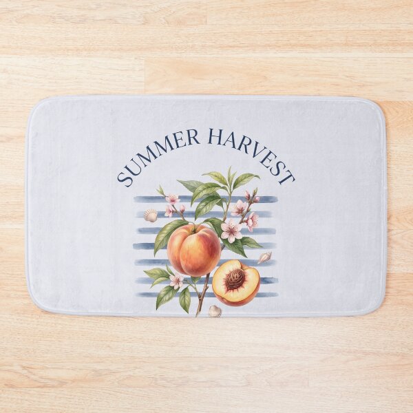 Item preview, Summer Harvest – Peach Tropical Design designed and sold by Sea Gem.