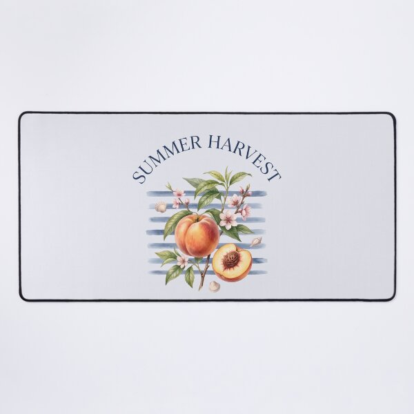 Item preview, Summer Harvest – Peach Tropical Design designed and sold by Sea Gem.