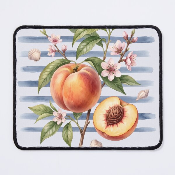 Item preview, Summer Harvest – Peach Tropical Design designed and sold by Sea Gem.
