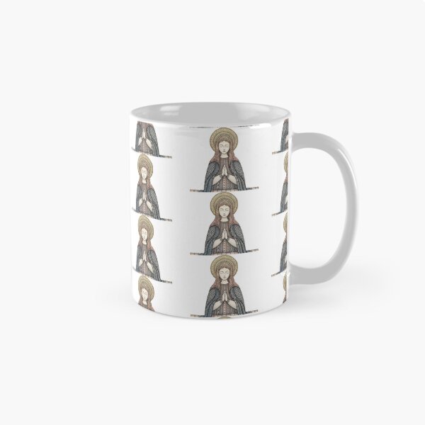 Item preview, Medieval Praying Madonna Illustration designed and sold by O & A.