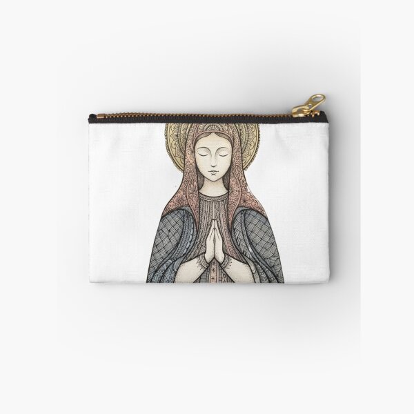 Item preview, Medieval Praying Madonna Illustration designed and sold by O & A.
