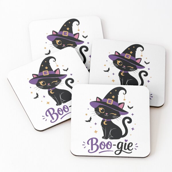 Item preview, Boo-gie Witch Cat designed and sold by SecondStarLLC.