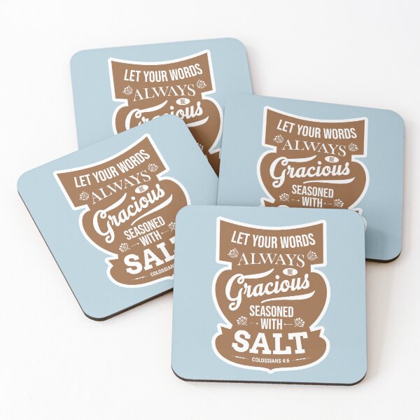 Item preview, Let Your Words Be Gracious – Colossians 4:6 | JW designed and sold by Whim & Verse Studio.