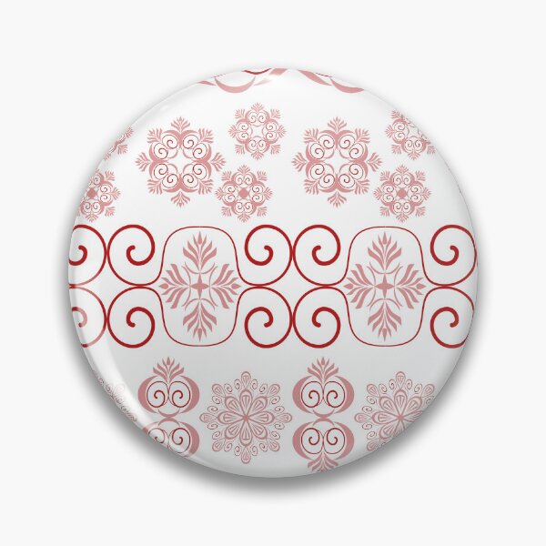 Item preview, Vintage Pink Ornamental Floral Scroll Seamless Pattern designed and sold by Ei-Ei.
