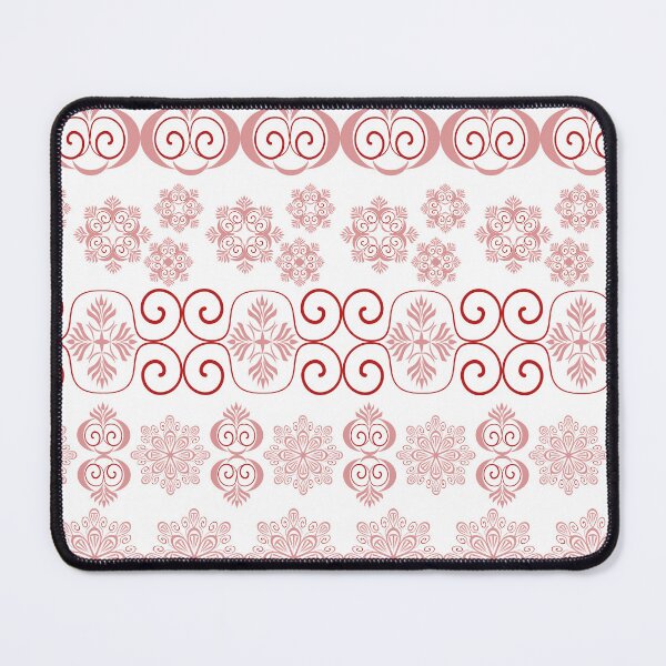 Item preview, Vintage Pink Ornamental Floral Scroll Seamless Pattern designed and sold by Ei-Ei.