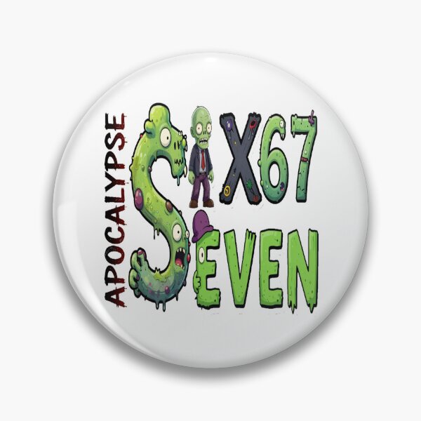 Item preview, Funny 67 Six Seven Apocalypse 67 Zombie! designed and sold by Giulivo Store Graphic.