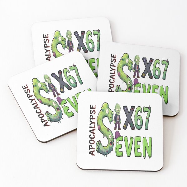 Item preview, Funny 67 Six Seven Apocalypse 67 Zombie! designed and sold by Giulivo Store Graphic.