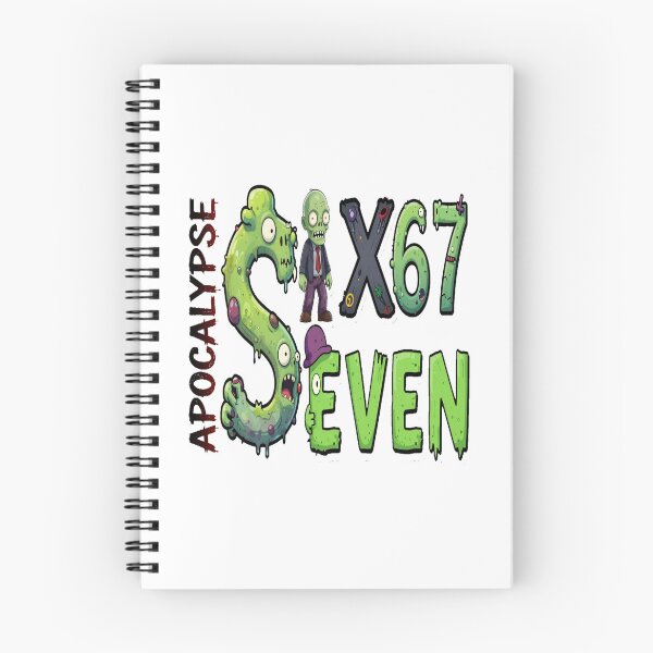 Item preview, Funny 67 Six Seven Apocalypse 67 Zombie! designed and sold by Giulivo Store Graphic.
