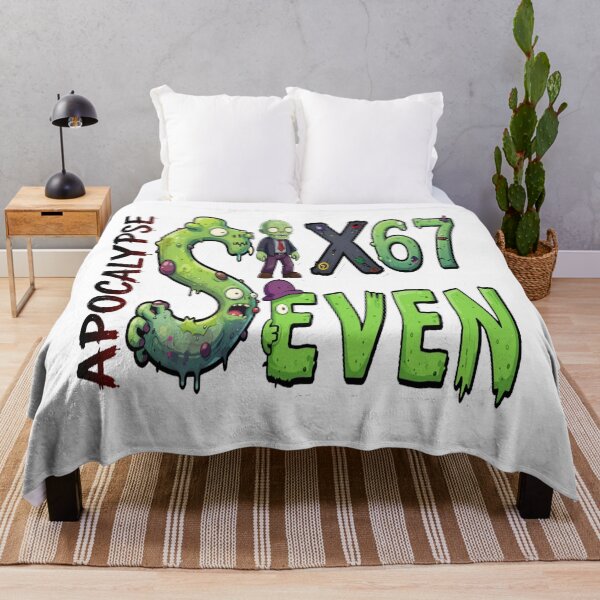 Item preview, Funny 67 Six Seven Apocalypse 67 Zombie! designed and sold by Giulivo Store Graphic.
