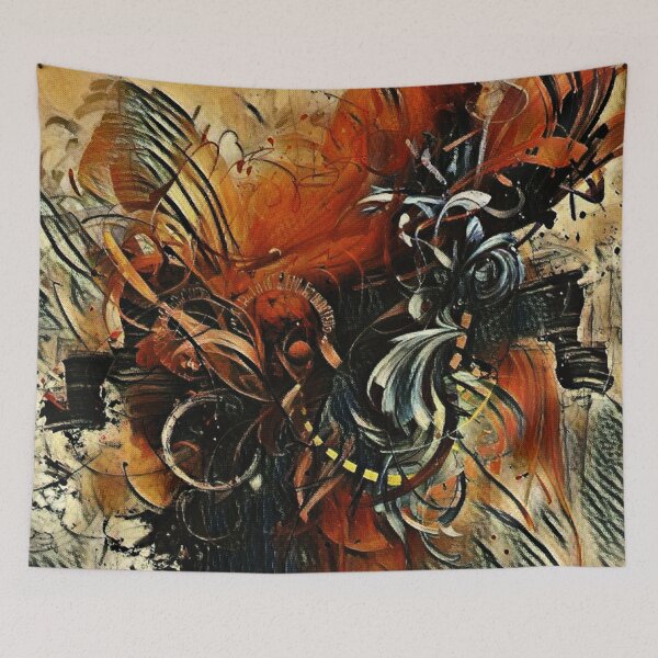 Item preview, Ember Bloom – Abstract Floral Energy designed and sold by Absractshop4942.