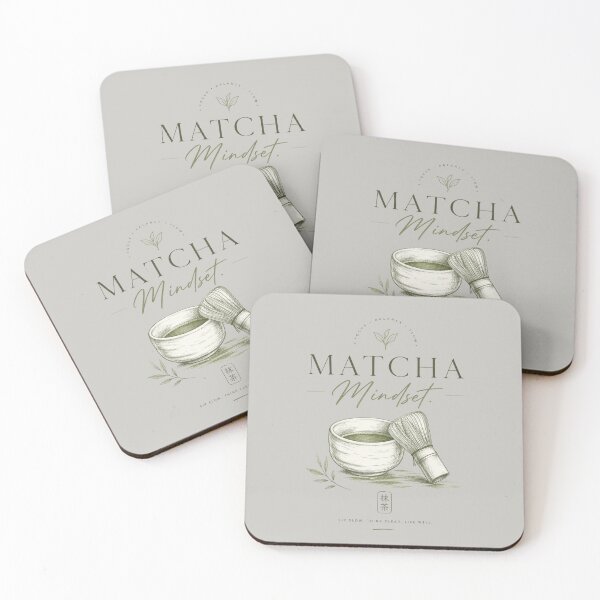 Item preview, Matcha Mindset – Minimalist Green Tea Art – Matcha Whisk & Bowl Sketch – Zen Aesthetic designed and sold by bobscraze.