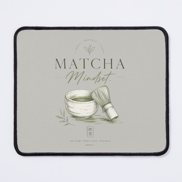 Item preview, Matcha Mindset – Minimalist Green Tea Art – Matcha Whisk & Bowl Sketch – Zen Aesthetic designed and sold by bobscraze.