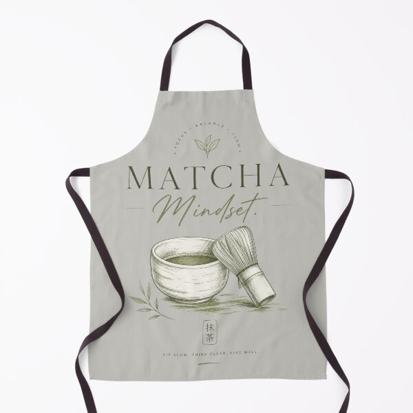 Item preview, Matcha Mindset – Minimalist Green Tea Art – Matcha Whisk & Bowl Sketch – Zen Aesthetic designed and sold by bobscraze.