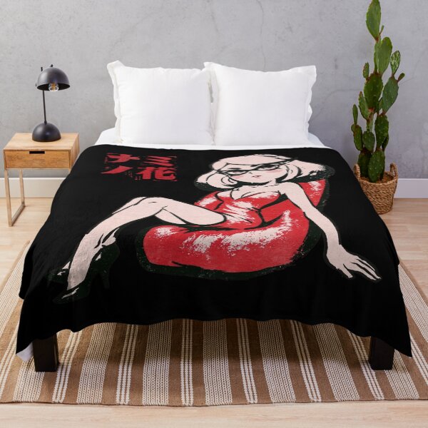 Item preview, Elegant Lounging Lady Red Dress Comic Print designed and sold by EdvvinStudios.