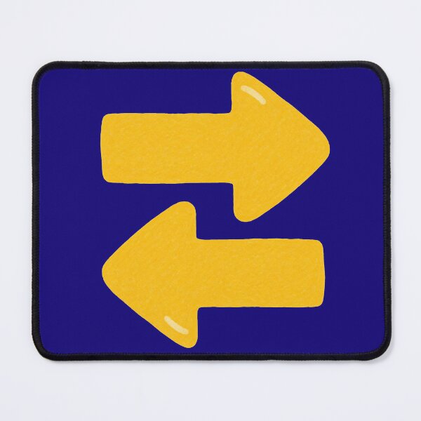 Item preview, Simple Yellow Doodle Arrows Directional Hand Drawn Art designed and sold by Evelashop.