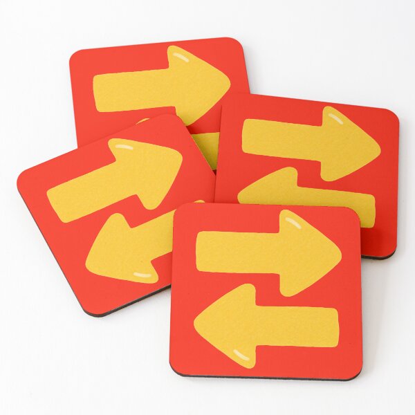 Item preview, Simple Yellow Doodle Arrows Directional Hand Drawn Art designed and sold by Evelashop.