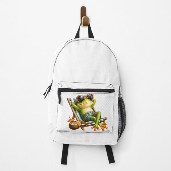 Item preview, chill frog summer designed and sold by TinyWeird.