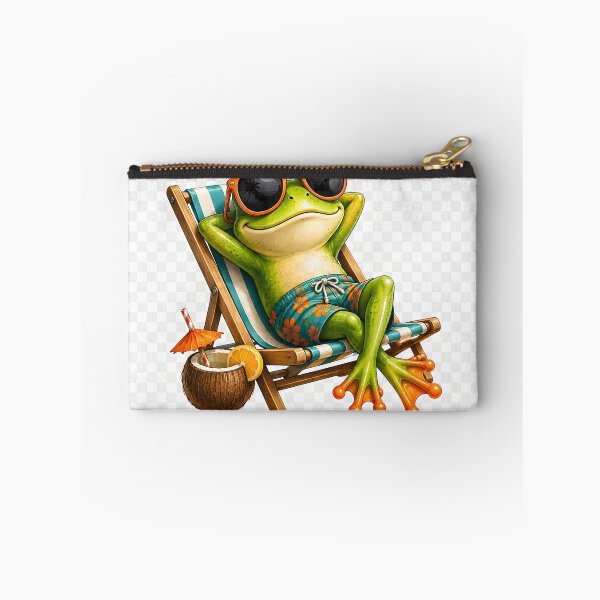 Item preview, chill frog summer designed and sold by TinyWeird.