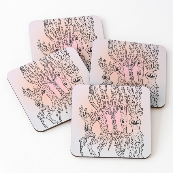 Item preview, groovy trees - black line designed and sold by Strataes.