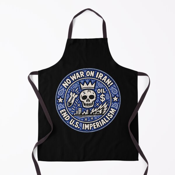 Item preview, No War on Iran! End U.S. Imperialism (Cuz Version) designed and sold by DIRTYDUNNZ.