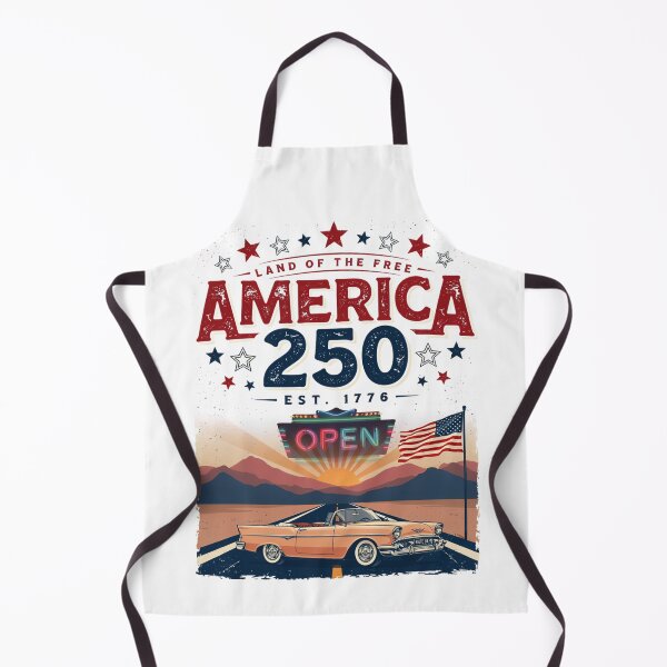 Item preview, America 250 Route 66 Diner Vintage Convertible Road Trip Shirt v2 designed and sold by DarylWelsh2024.