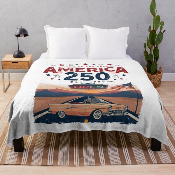 Item preview, America 250 Route 66 Diner Vintage Convertible Road Trip Shirt v2 designed and sold by DarylWelsh2024.