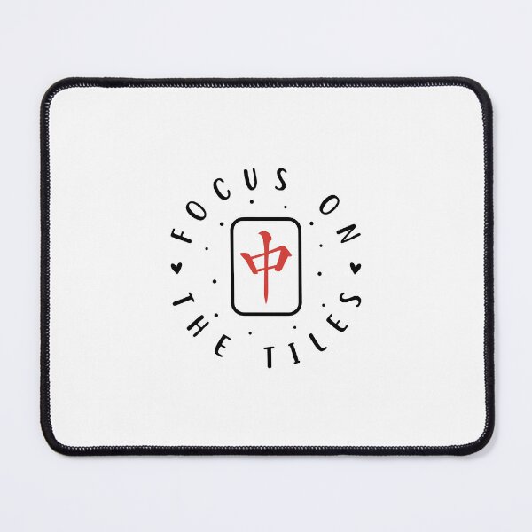Item preview, Focus On The Tiles Mahjong Funny Mahjong designed and sold by designclub.