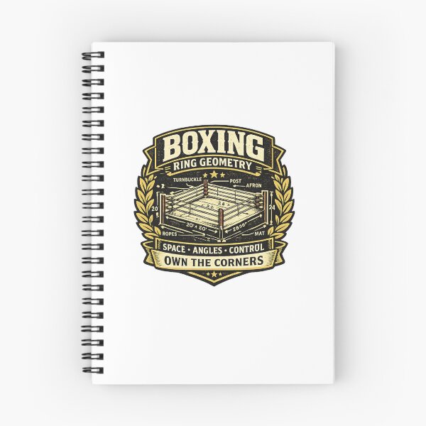 Item preview, Boxing Ring Geometry Own The Corners designed and sold by Rhubarb Bridge Merch.