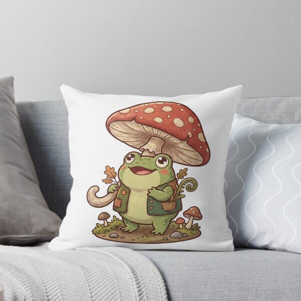 Item preview, Frog Mushroom Umbrella designed and sold by Rodandoando.
