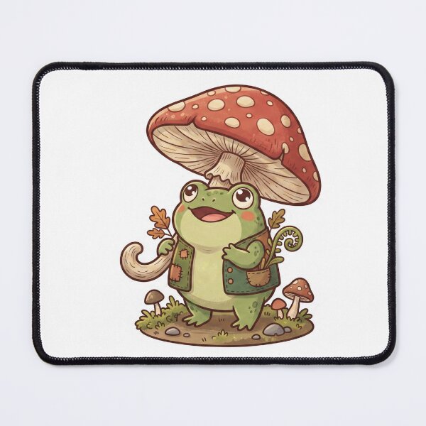 Item preview, Frog Mushroom Umbrella designed and sold by Rodandoando.
