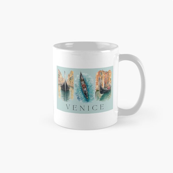 Item preview, Dreamy Venice Gondolas Watercolour Triptych designed and sold by S-and-W-4ever.