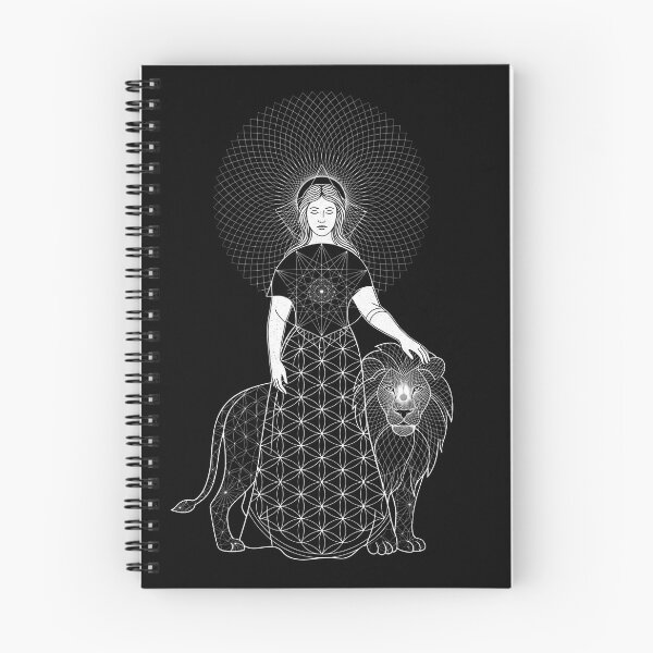 Item preview, Strength Sacred Geometry Tarot Art designed and sold by Mystikos Art.