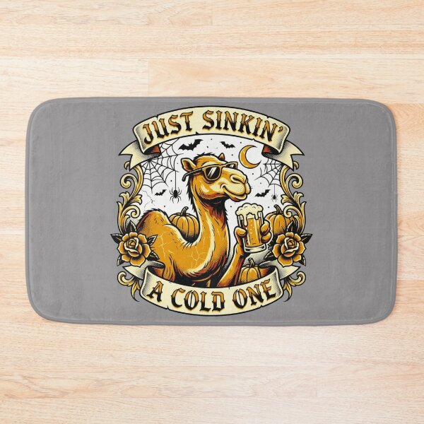 Item preview, Halloween Beer Lover Camel – Just Sinkin' a Cold One – Funny Beer T-Shirt designed and sold by Grang Art Artistic Designs.