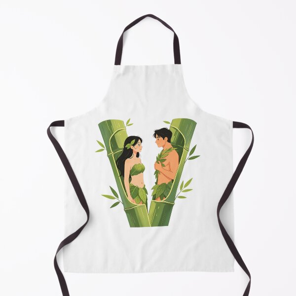 Item preview, The First Couple in Split Bamboo — Philippine Folklore Art designed and sold by Bondingbonding.