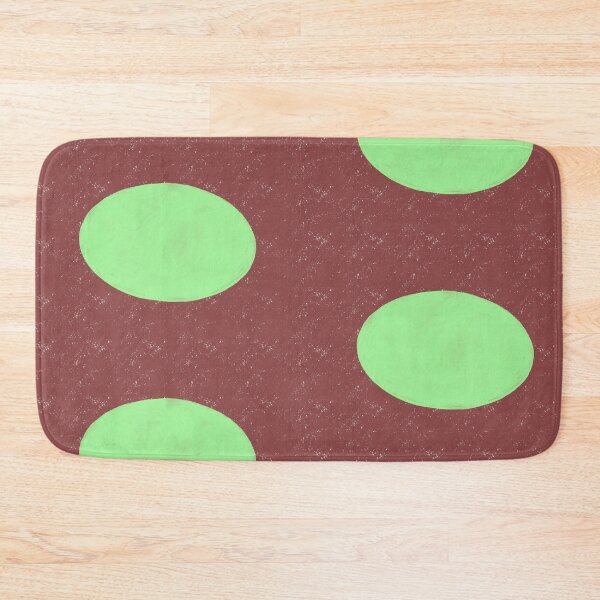Item preview, Green Oval on Textured Maroon Background designed and sold by KaleChub.